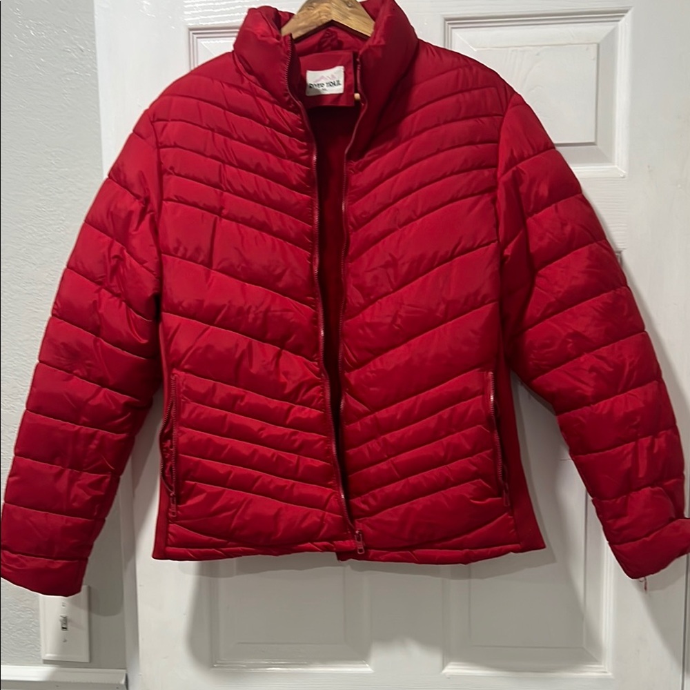 Red Puffer Jacket